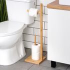 Vilde, stojak na papier toaletowy, drewniany, 70 cm