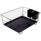 Vilde, suszarka na naczynia czarna, 40-33-17 cm