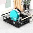 Vilde, suszarka na naczynia, czarna, 50,5-33-18 cm