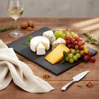 Vilde, taca do serwowania, prostokątna, kamienna, łupek, 40-30 cm