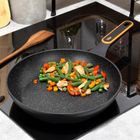 Vilde, Terruna, patelnia granitowa, 28 cm