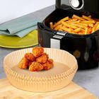Vilde, wkład do frytkownicy beztłuszczowej Air Fryer, papierowy, okrągły, 23 cm, 100 szt.