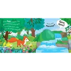 W lesie. A kuku! Filcowe klapki i lusterko