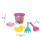 Wader, Psi Patrol, zestaw do piasku z wiaderkiem, 5 elementów