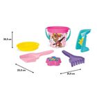 Wader, Psi Patrol, zestaw do piasku z wiaderkiem, 6 elementów