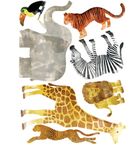 Wallies, Dzikie zwierzęta, naklejki ścienne