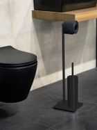 Wenko, Recco, stojak na papier toaletowy i szczotkę wc, 2w1