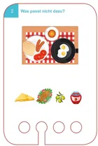 WiemTo, Co Pasuje do Obrazka, karty edukacyjne, 3+