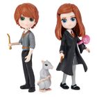 Wizarding World, Harry Potter, Ron i Giny, zestaw dwóch lalek 3"