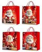 W&K, torebka prezentowa, świąteczna, rozmiar L, 1 szt.