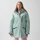 Wodoszczelna kurtka narciarska unisex oversize z kapturem NOWEAR