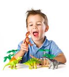 Woodyland, dinozaury, zestaw figurek, 11 szt.