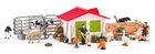 Woodyland, farma, zestaw zwierząt domowych, figurki, 48 elementów
