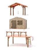 Woodyland, stacja ratunkowa safari, dzikie zwierzęta, zestaw figurek, 59 elementów