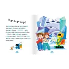 Wyprawa w przyszłość. Uczę się czytać. Duże litery. Podział na sylaby