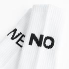 Wysokie białe skarpetki NOWEAR