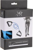 XQ Max, ekspander gumowy 1 żyłowy, niebieski, medium