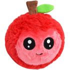 Xqmax, piłka pluszowa emoji, owoc, czerwona, 23 cm