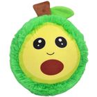 Xqmax, piłka pluszowa emoji, owoc, zielona, 23 cm