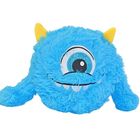Xqmax, piłka pluszowa emoji z rączkami, niebieska, 23 cm