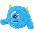 Xqmax, piłka pluszowa emoji z rączkami, niebieska, 40 cm