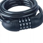 Yale, Essential Security Combination Cable Lock, linka rowerowa stalowa z zamkiem szyfrowym, 10-1800 mm