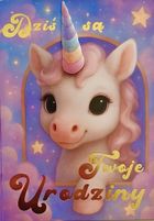 YEKU, karnet, Urodziny jednorożec