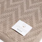 Yoonco, Jodełka, kocyk bambusowy, mgiełka, beż