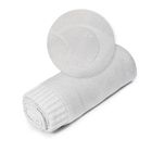 Yoonco, koc bambusowy, szary, 80-100 cm