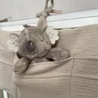 Yoonco, muślinowy organizer do łóżeczka, beż