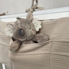 Yoonco, muślinowy organizer do łóżeczka, róż