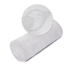 Yoonco, Ptaszki, koc bambusowy, szary, 80-100 cm