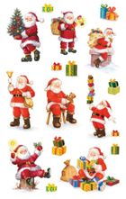 Z-Design, naklejki błyszczące, Mikołaje