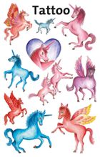 Z-Design, tatuaże, jednorożce