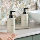 Zeller, ceramiczne dozowniki do mydła i lotionu, Bath style, 3 elementy