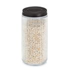 Zeller, słoik z metalową pokrywką, Kitchen essentials, ryflowane szkło