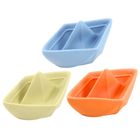 Zestaw gumowych łódek, zabawki do kąpieli, 3 szt.