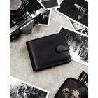 Zestaw prezentowy: Portfel, Brelok, czarny, skóra ekologiczna, Rovicky