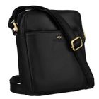 Zestaw, Torba listonoszka, Etui na klucze, czarny, skórzany, Peterson