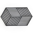 Zone Denmark, Hexagon, podkładka pod naczynia, black, 24 cm
