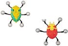 Zuru, Bug Attack, robaki, cel do strzelania, 2 szt.