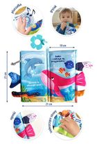 Zwierzaki wodne. Książeczka sensoryczna