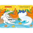 Zwierzątka w dżungli. Koloruję i naklejam