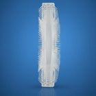 Bocioland, szczoteczka silikonowa w kształcie litery U do zębów, różowa