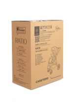 Caretero, Ratio, wózek spacerowy, Dark Grey