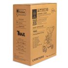 Caretero, Trail, wózek spacerowy, Black