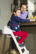 Chicco, Crescendo Up, ewolucyjne krzesełko do karmienia, Pearl Copper