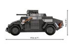 Cobi, Historical Collection WWII, Sd.Kfz., 222, klocki, 502 elementy