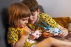Extralink Kids Camera H28 Dual, aparat cyfrowy, niebieski