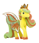 Galupy, Skrzydlate Jednorożce, brokatowa figurka z kryształkiem Swarovskiego, 1 szt.